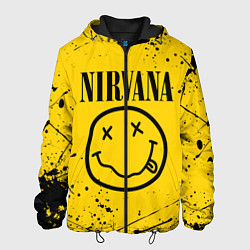 Куртка с капюшоном мужская NIRVANA, цвет: 3D-черный