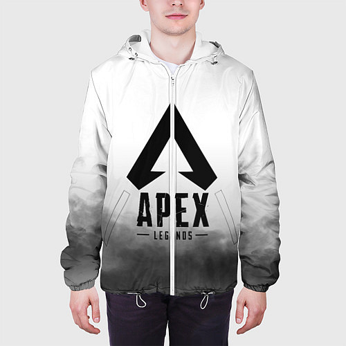 Мужская куртка APEX LEGENDS / 3D-Белый – фото 3