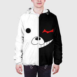 Куртка с капюшоном мужская Monokuma, цвет: 3D-белый — фото 2