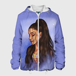 Куртка с капюшоном мужская Ariana Grande Ариана Гранде, цвет: 3D-белый