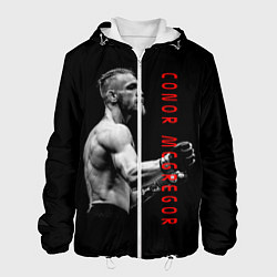 Куртка с капюшоном мужская Conor McGregor, цвет: 3D-белый