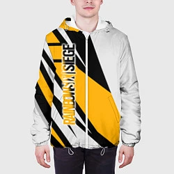 Куртка с капюшоном мужская Rainbow Six Siege, цвет: 3D-белый — фото 2