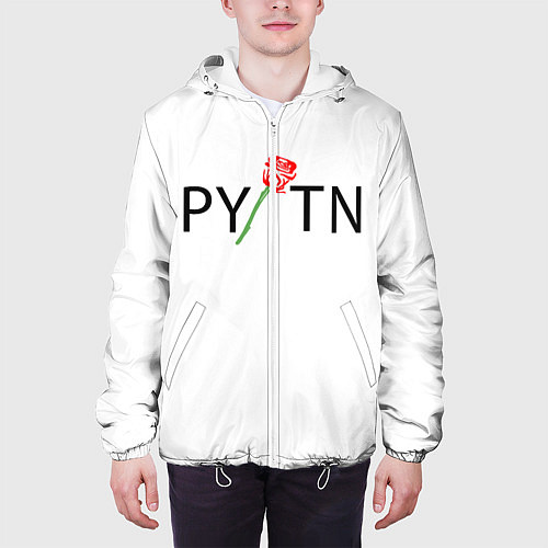 Мужская куртка ТИКТОКЕР - PAYTON MOORMEIE / 3D-Белый – фото 3