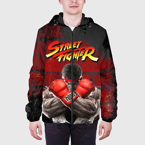 Мужская куртка Street Fighter / 3D-Черный – фото 3