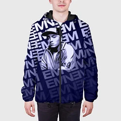 Куртка с капюшоном мужская Eminem, цвет: 3D-черный — фото 2