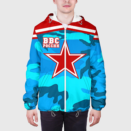 Мужская куртка ВВС России / 3D-Белый – фото 3