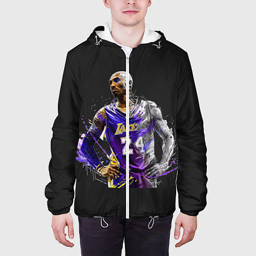 Мужская куртка Kobe Bryant / 3D-Белый – фото 3