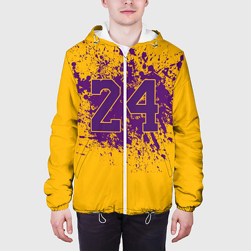 Мужская куртка Kobe Bryant / 3D-Белый – фото 3