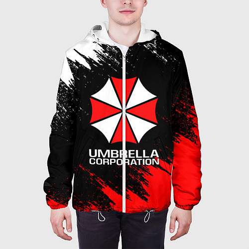 Мужская куртка UMBRELLA CORP / 3D-Белый – фото 3