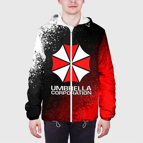 Мужская куртка UMBRELLA CORP / 3D-Белый – фото 3
