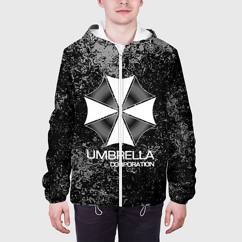 Мужская куртка UMBRELLA CORP / 3D-Белый – фото 3