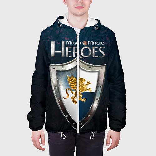 Мужская куртка Heroes of Might and Magic / 3D-Белый – фото 3