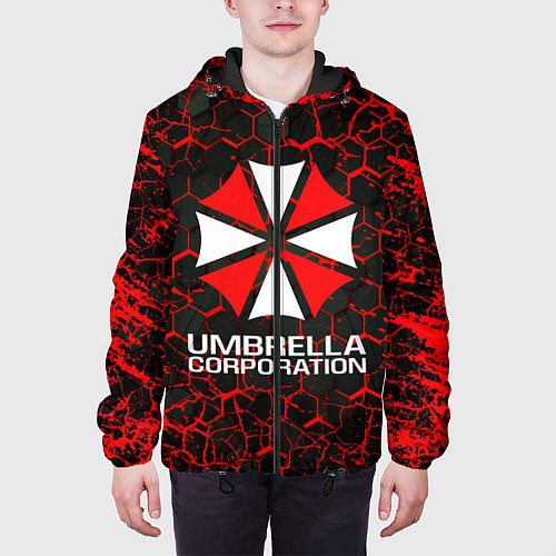 Мужская куртка UMBRELLA CORPORATION / 3D-Черный – фото 3