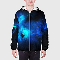Куртка с капюшоном мужская КОСМОС STAR, цвет: 3D-белый — фото 2