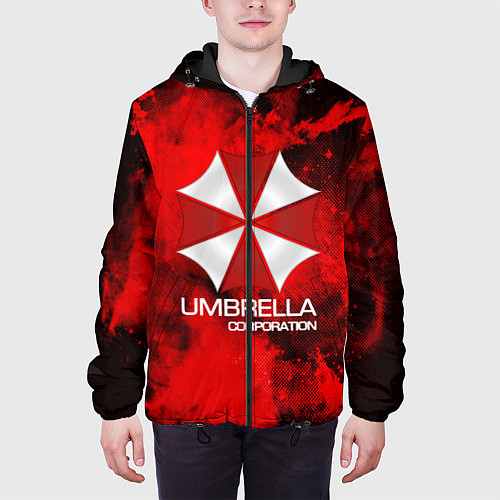 Мужская куртка UMBRELLA CORP / 3D-Черный – фото 3