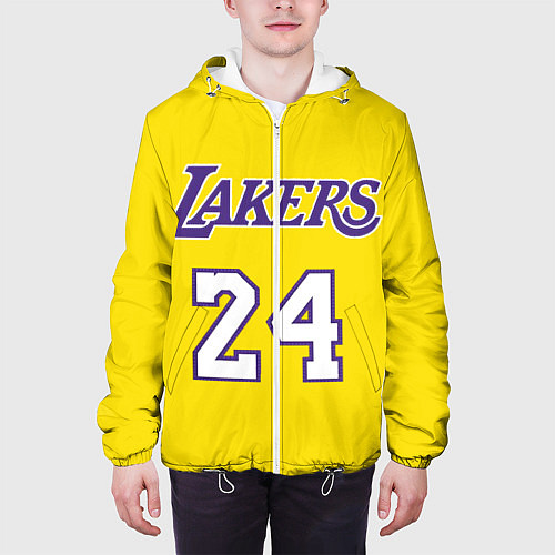 Мужская куртка Kobe Bryant 24 / 3D-Белый – фото 3