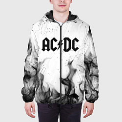 Куртка с капюшоном мужская ACDC, цвет: 3D-черный — фото 2