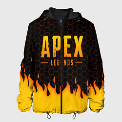 Куртка с капюшоном мужская APEX LEGENDS, цвет: 3D-черный
