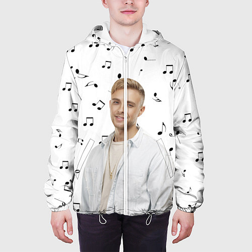 Мужская куртка Егор Крид / 3D-Белый – фото 3