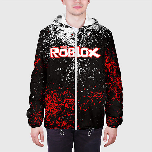 Мужская куртка ROBLOX / 3D-Белый – фото 3