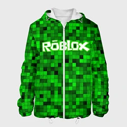 Куртка с капюшоном мужская Roblox, цвет: 3D-белый