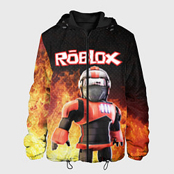Куртка с капюшоном мужская ROBLOX, цвет: 3D-черный