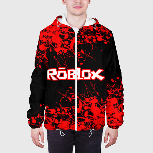Мужская куртка Roblox / 3D-Белый – фото 3