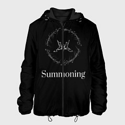 Куртка с капюшоном мужская Summoning, цвет: 3D-черный