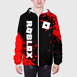 Куртка с капюшоном мужская ROBLOX, цвет: 3D-белый — фото 2