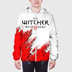 Куртка с капюшоном мужская THE WITCHER, цвет: 3D-белый — фото 2