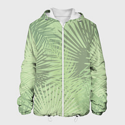 Куртка с капюшоном мужская В джунгли, цвет: 3D-белый