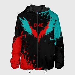 Куртка с капюшоном мужская DMC, цвет: 3D-черный