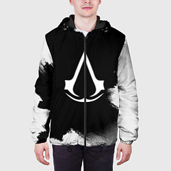 Куртка с капюшоном мужская ASSASSINS CREED, цвет: 3D-черный — фото 2