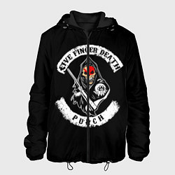 Куртка с капюшоном мужская Five Finger Death Punch, цвет: 3D-черный