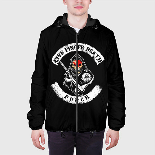 Мужская куртка Five Finger Death Punch / 3D-Черный – фото 3
