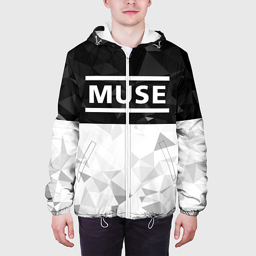 Мужская куртка Muse / 3D-Белый – фото 3