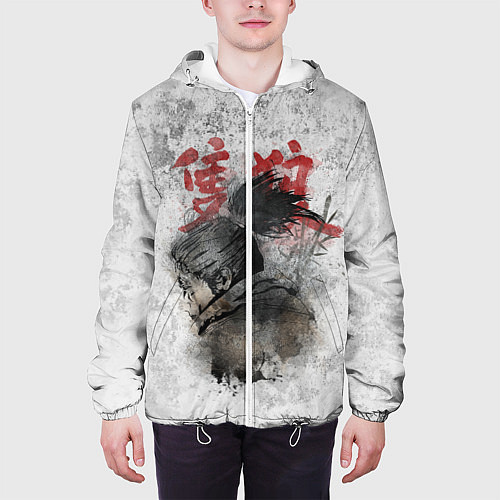 Мужская куртка SEKIRO SHADOW DIE TWICE / 3D-Белый – фото 3