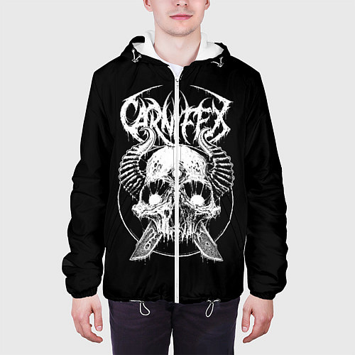 Мужская куртка Carnifex / 3D-Белый – фото 3