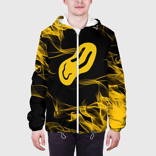 Мужская куртка ПОШЛАЯ МОЛЛИ / 3D-Белый – фото 3