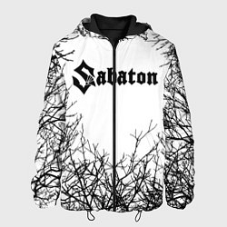 Куртка с капюшоном мужская SABATON, цвет: 3D-черный