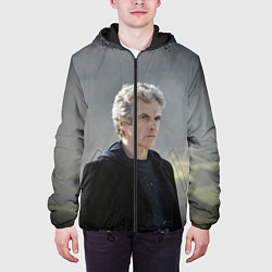 Куртка с капюшоном мужская ДОКТОР КТО, цвет: 3D-черный — фото 2