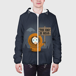 Куртка с капюшоном мужская Kenny, цвет: 3D-белый — фото 2
