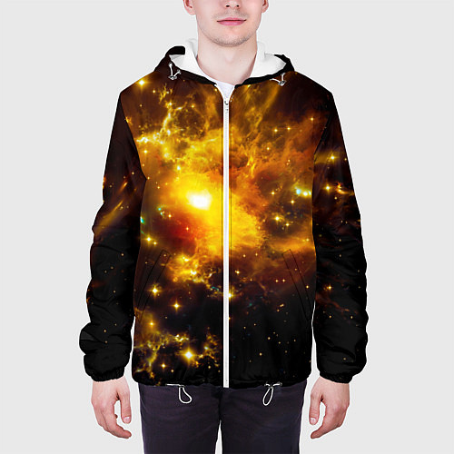 Мужская куртка Space / 3D-Белый – фото 3