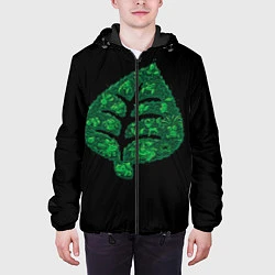 Куртка с капюшоном мужская ПОКЕМОНЫ, цвет: 3D-черный — фото 2