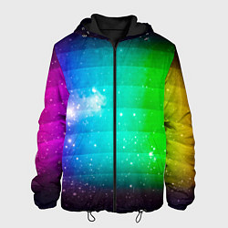 Куртка с капюшоном мужская Space, цвет: 3D-черный