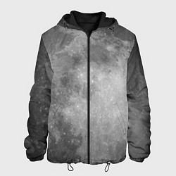 Куртка с капюшоном мужская ЛУНА, цвет: 3D-черный
