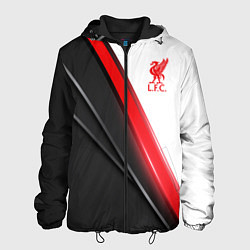Куртка с капюшоном мужская Liverpool F C, цвет: 3D-черный