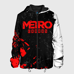 Куртка с капюшоном мужская METRO EXODUS, цвет: 3D-черный