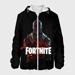 Куртка с капюшоном мужская Fortnite Black Knight, цвет: 3D-белый