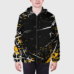Куртка с капюшоном мужская Ebushki vorobushki cпина Z, цвет: 3D-черный — фото 2
